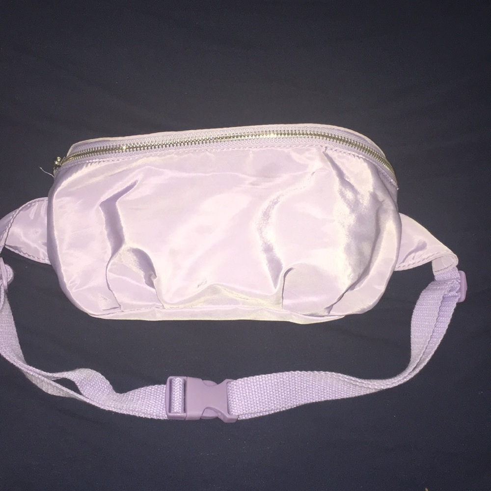 Purple fanny pack